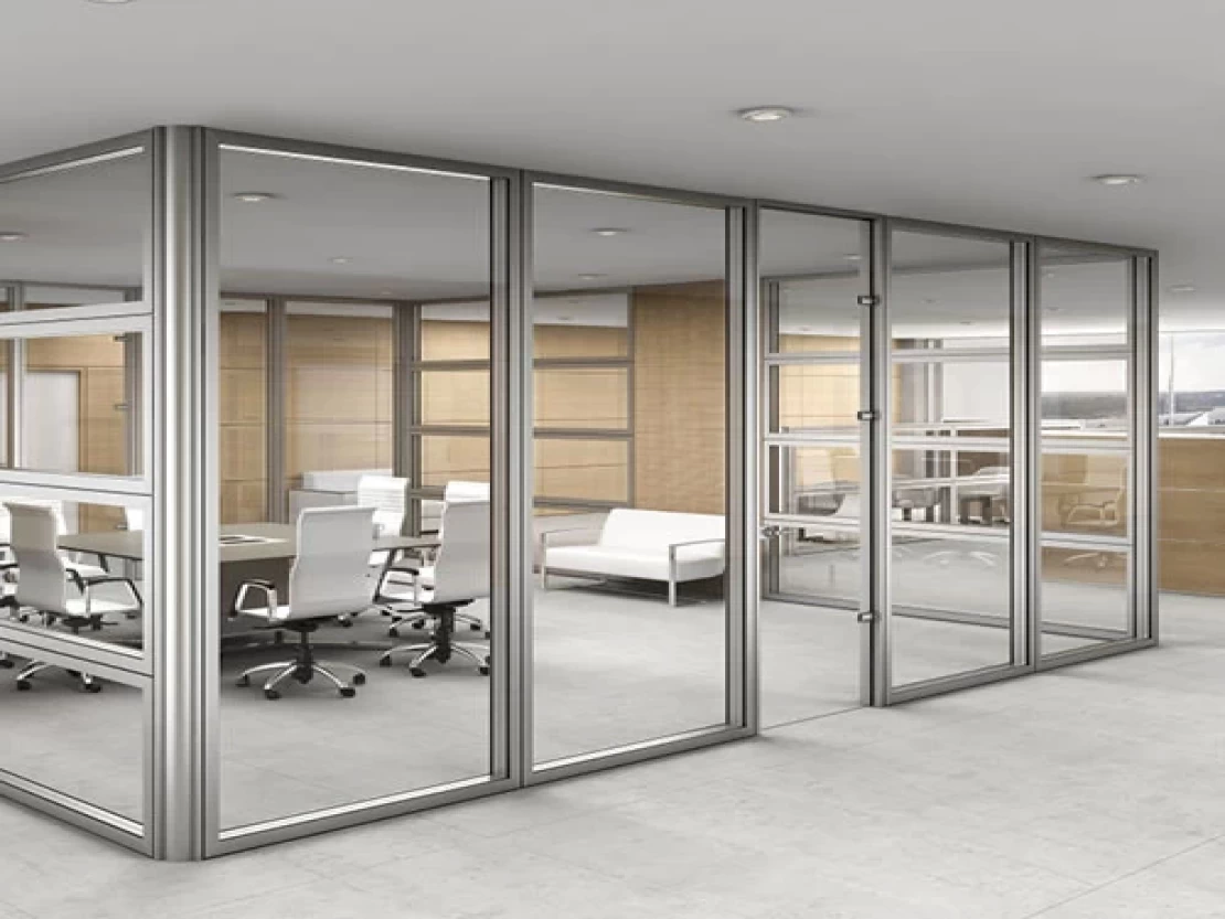 Why Aluminium Glass Partitions Are Ideal For Modern Offices?